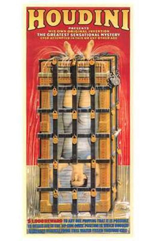 Houdini Movie Poster Print