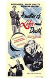 Matter of Life and Death  a Movie Poster Print