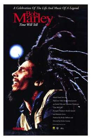 Bob Marley Time Will Tell Movie Poster Print