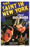 The Saint in New York Movie Poster Print