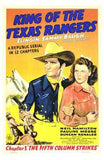 King of the Texas Rangers Movie Poster Print