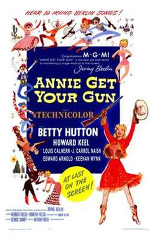 Annie Get Your Gun Movie Poster Print