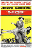 Mclintock Movie Poster Print