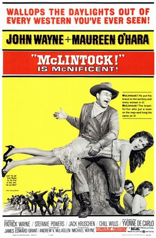 Mclintock Movie Poster Print