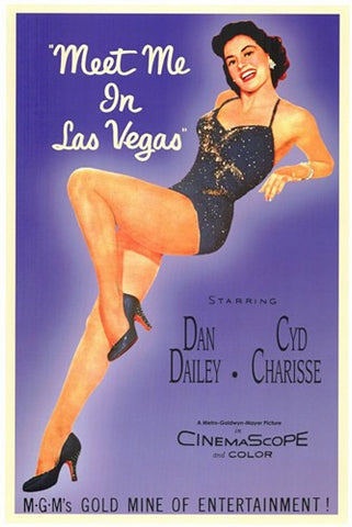 Meet Me in Las Vegas Movie Poster Print