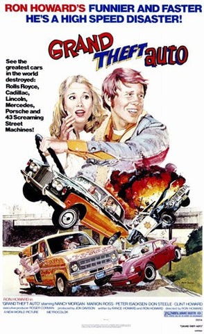 Grand Theft Auto Movie Poster Print