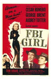 Fbi Girl Movie Poster Print