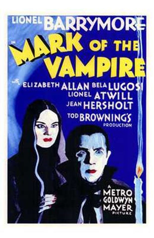 Mark of the Vampire Movie Poster Print