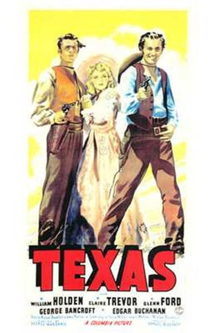 Texas Movie Poster Print