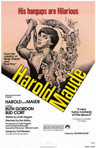Harold and Maude Movie Poster Print