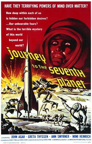 Journey to the Seventh Planet Movie Poster Print