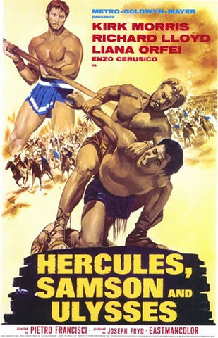 Hercules Samson and Ulysses Movie Poster Print