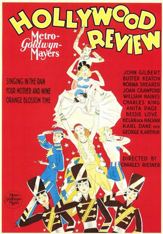 The Hollywood Review Movie Poster Print