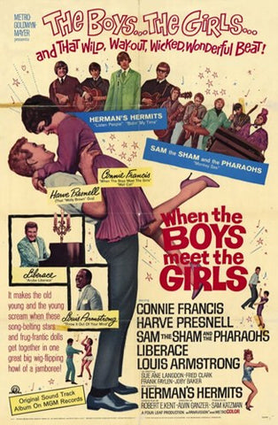 When the Boys Meet the Girls Movie Poster Print