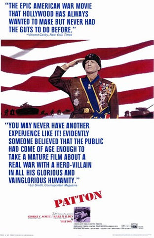 Patton Movie Poster Print