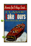 Classic Lake Tours Metal 28x48