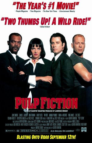 Pulp Fiction Movie Poster Print