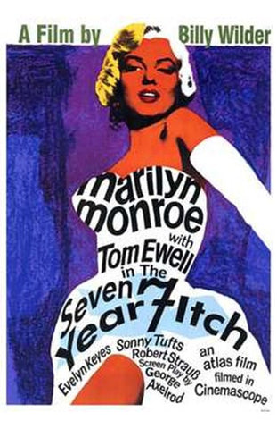 The Seven Year Itch Movie Poster Print