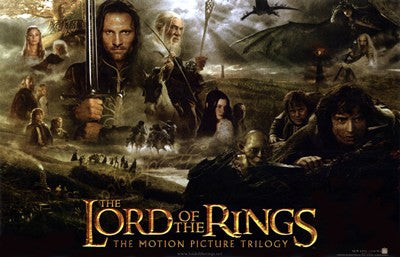 Lord of the Rings: Fellowship of the Ring Movie Poster Print