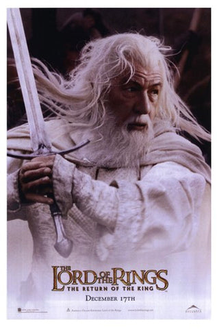 Lord of the Rings: Return of the King Movie Poster Print
