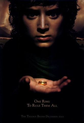 Lord of the Rings: Fellowship of the Ring Movie Poster Print