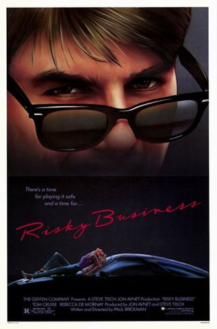 Risky Business Movie Poster Print