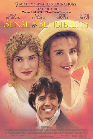 Sense and Sensibility Movie Poster Print