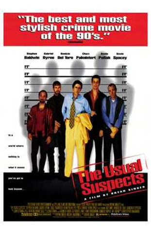 The Usual Suspects Movie Poster Print