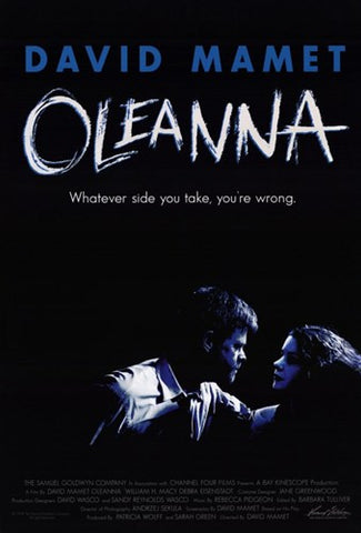 Oleanna Movie Poster Print