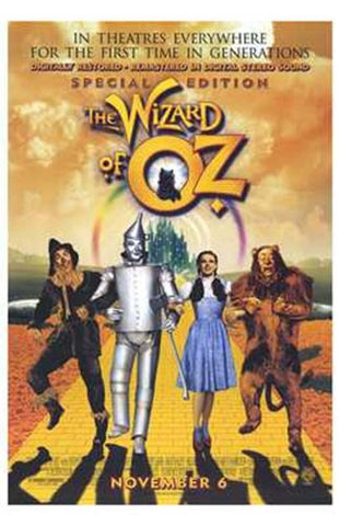 The Wizard of Oz Movie Poster Print
