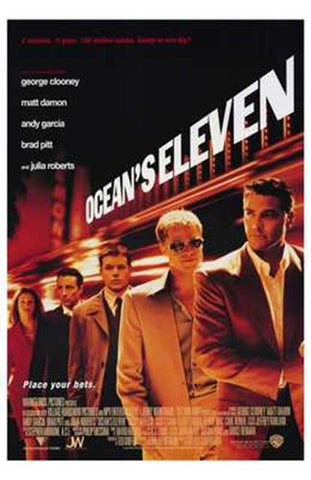 Ocean's Eleven Movie Poster Print