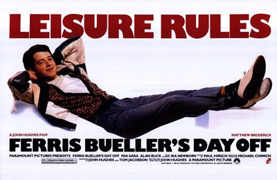 Ferris Bueller's Day Off Movie Poster Print