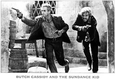 Butch Cassidy and the Sundance Kid Movie Poster Print