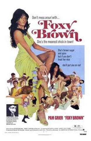 Foxy Brown, c.1974 Movie Poster Print