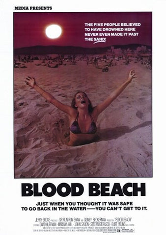Blood Beach Movie Poster Print