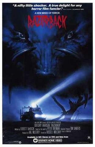 Razorback Movie Poster Print