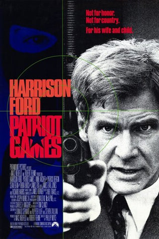 Patriot Games Movie Poster Print