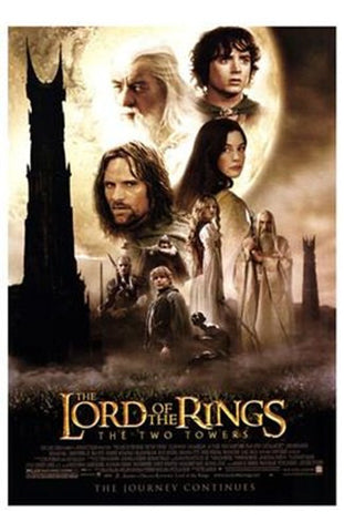Lord of the Rings: the Two Towers Movie Poster Print
