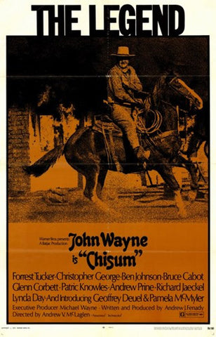 Chisum Movie Poster Print