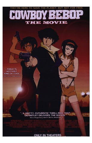Cowboy Bebop Movie Poster Print