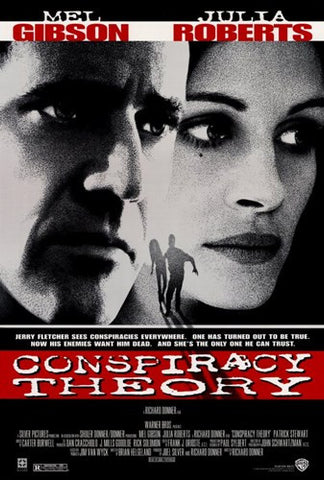 Conspiracy Theory Movie Poster Print