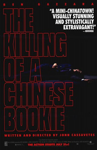 Killing of a Chinese Bookie Movie Poster Print