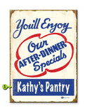 Dinner Specials Wood 23x31