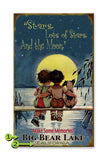 Make Some Memories (Lake) Wood 18x30