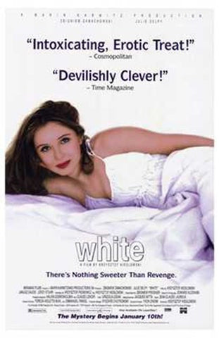 White Movie Poster Print
