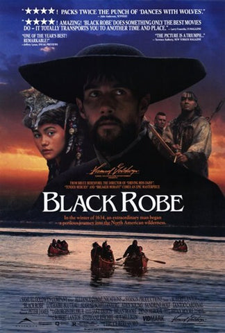 Black Robe Movie Poster Print