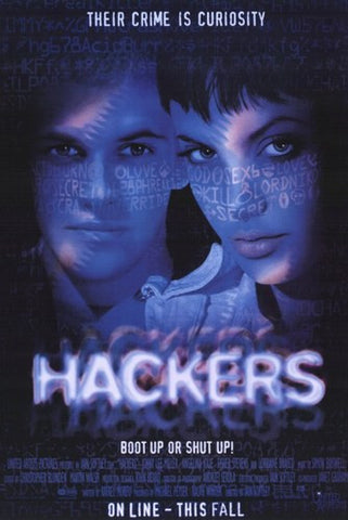 Hackers Movie Poster Print
