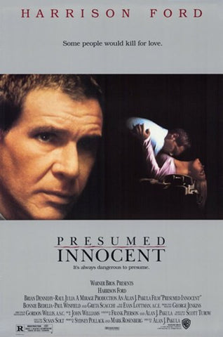 Presumed Innocent Movie Poster Print