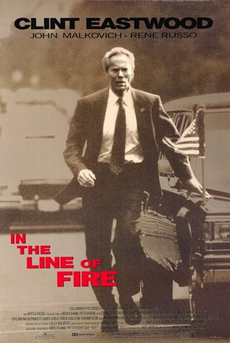 in the Line of Fire Movie Poster Print