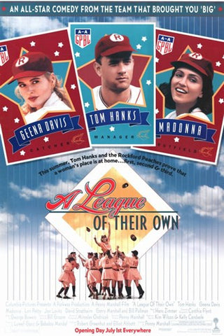 League of Their Own  a Movie Poster Print